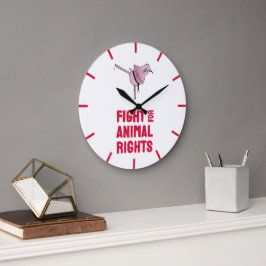 Fight for Animal Rights Grote Klok