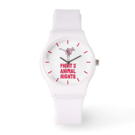Fight for Animal Rights Horloge