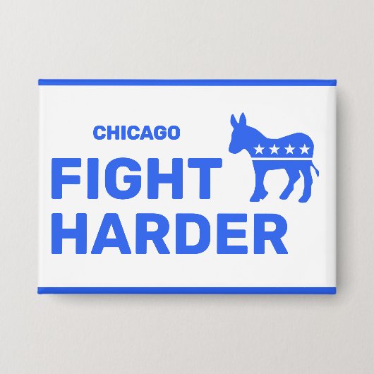 Fight Harder™ Button (Aanpassen!) (Voorkant)