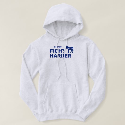 Fight Harder™ Hoodie (Customize It!) (Design voorkant)