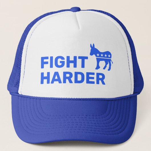 Fight Harder™ Trucker Hat Trucker Pet (Voorkant)