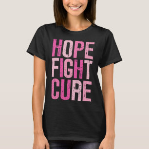 Fight Hope Cure In oktober Draag we Pink Breast Ca T-shirt