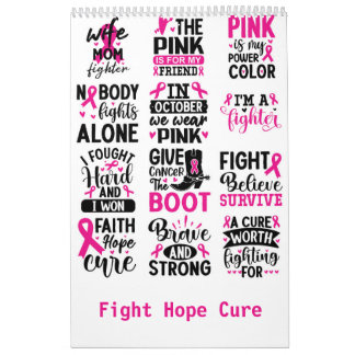 Fight Hope Cure Kalender