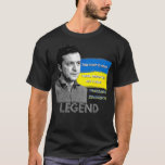 Fight Is Here Oekraïne President Zelensky Legen T-shirt<br><div class="desc">The Fight Is Here Oekraïne President Zelensky Legend .swag, cool, funny, geek, hipster, adgpc, alcohol, kunst, cute, design, doctor who, eye, face, graphic, minimum, modern, muzic, pyramid, satire, science fiction, simpel, summer, tardis, television, triangle, white, women's, women's, abstract, abstractie, all seeing eye, allseeingeye, ape, asian food, awesome, beer, black, boss,...</div>