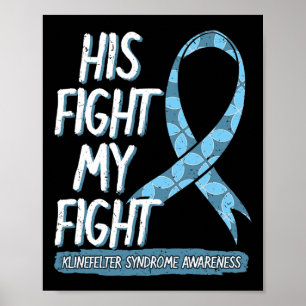 Fight is mijn gevecht Klinefelter syndroom bewustz Poster