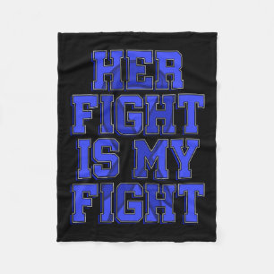 Fight is My Fight Ataxia Movement Disorder Patiënt Fleece Deken