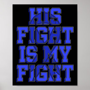 Fight is My Fight Ataxia Movement Disorder Patiënt Poster