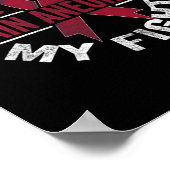 Fight is My Fight Brain Aneurysm Awareness 2 Poster (Hoek)