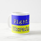Fight like Ukrainians Koffiemok (Voorkant links)