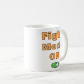 Fight Mode On Koffiemok (Voorkant rechts)