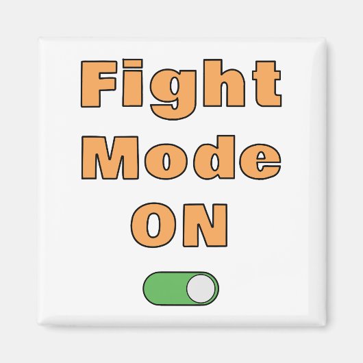 Fight Mode On Magneet (Voorkant)
