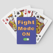 Fight Mode On Pokerkaarten (Achterkant)