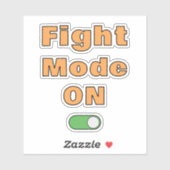 Fight Mode On Sticker (Vel)