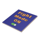 Fight Mode On Tegeltje (Zijkant)