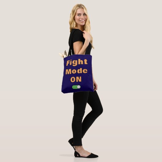 Fight Mode On Tote Bag (Op model)