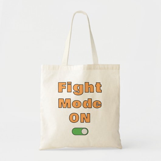 Fight Mode On Tote Bag (Voorkant)