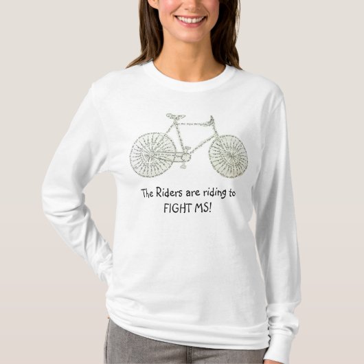 Fight MS Bike T-shirt (Voorkant)