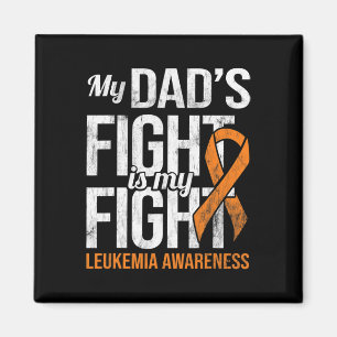Fight My Fight Leukemia Awareness Leukemiekanker Magneet