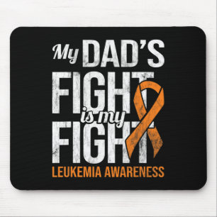 Fight My Fight Leukemia Awareness Leukemiekanker Muismat