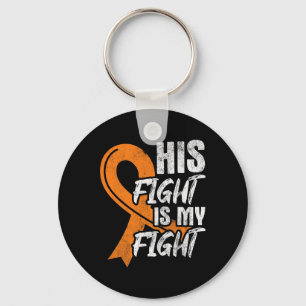 Fight My Fight Leukemie Kanker Leukemie Bewustzijn Sleutelhanger
