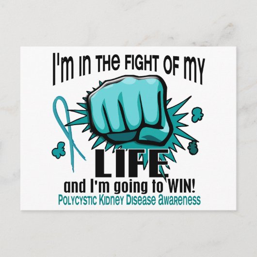 Fight of My Life 2 PKD Briefkaart (Voorkant)