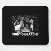 Fight Oligarchy Bernie Sanders And Aoc Freedom Us  Muismat (Voorkant)