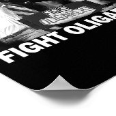 Fight Oligarchy Bernie Sanders And Aoc Freedom Us  Poster (Hoek)