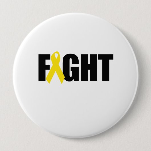 Fight Suicide Ronde Button 4,0 Cm (Voorkant)