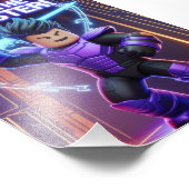 Fight the monster foto afdruk (Hoek)