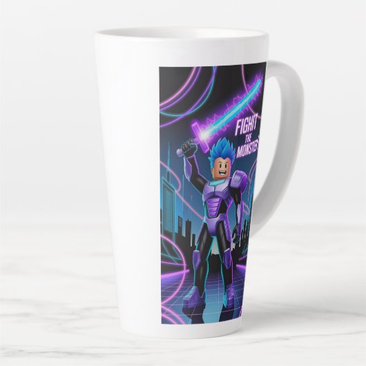 Fight the monster  latte mok (Rechterhoek)