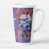 Fight the monster latte mug latte mok (Rechts)
