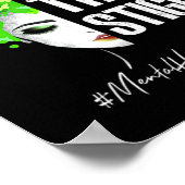 Fight the Stigma Mental Health Awareness Women Gi Poster (Hoek)