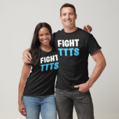 Fight TTTS Twin to Twin Transfusie Syndrome Awa T-shirt (Unisex)