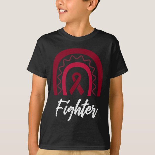 Fighter Brain Aneurysma Awareness 1 T-shirt (Voorkant)