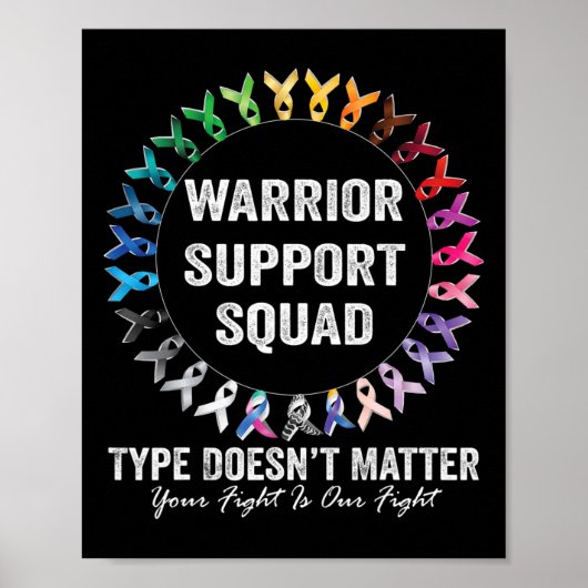 Fighter Cancer Survivor: Bewustzijn dat je strijd Poster (Voorkant)