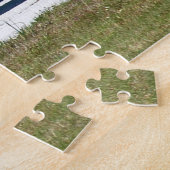 Fighter Jet achtergrond Legpuzzel (Zijkant)