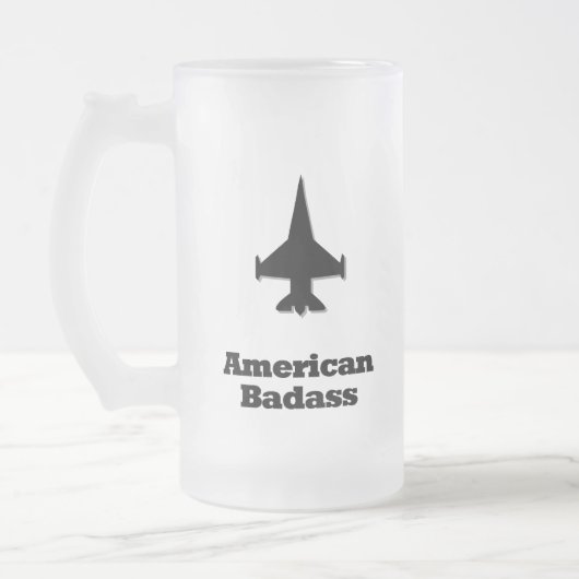 Fighter Jet American Badass Matglas Bierpul (Links)