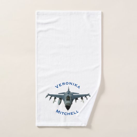 Fighter Jet Bad Handdoek (Handdoek)