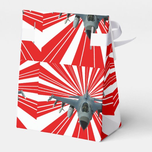 Fighter Jet Bedankdoosjes (Achterkant)