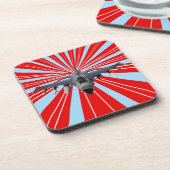 Fighter Jet Bier Onderzetter (Linkerzijde)