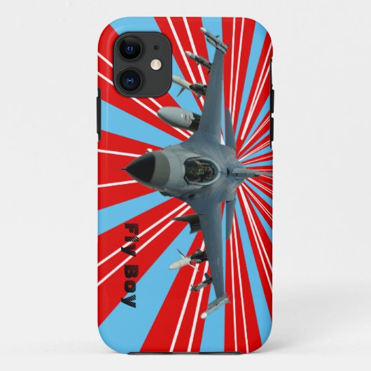 Fighter Jet Case-Mate iPhone Case (Achterkant)