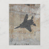 Fighter Jet design Briefkaart (Voorkant)