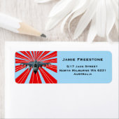 Fighter Jet Etiket (Insitu)