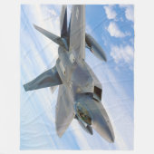 Fighter Jet Fleece Blanket Deken (Voorkant)