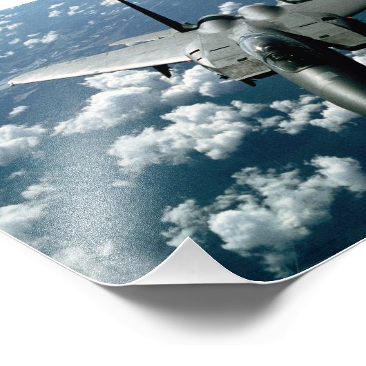 Fighter Jet Foto Afdruk (Hoek)