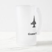 Fighter Jet Game aan Matglas Bierpul (Voorkant rechts)