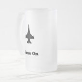 Fighter Jet Game aan Matglas Bierpul (Voorkant links)