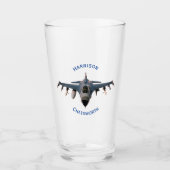 Fighter Jet Glas (Voorkant)