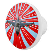 Fighter Jet Keramische Knop (Rechts)