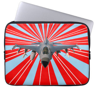 Fighter Jet Laptop Sleeve